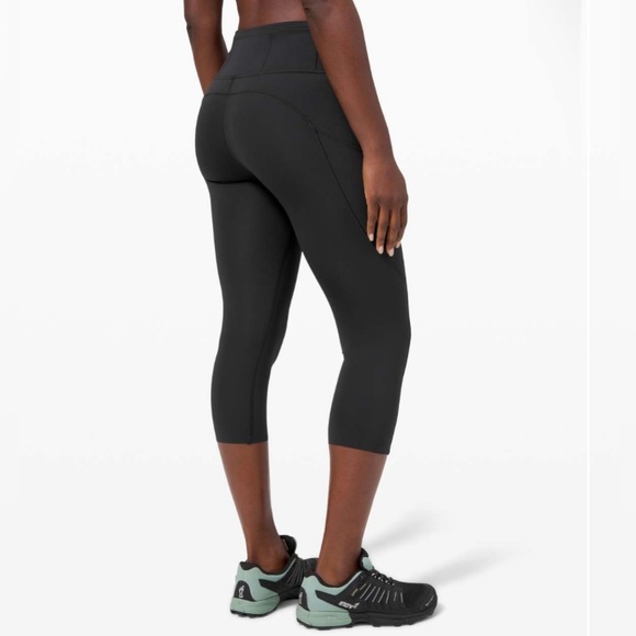 Lululemon Fast and Free Crop II 19" *Non-Reflective 4 - Picture 2 of 7